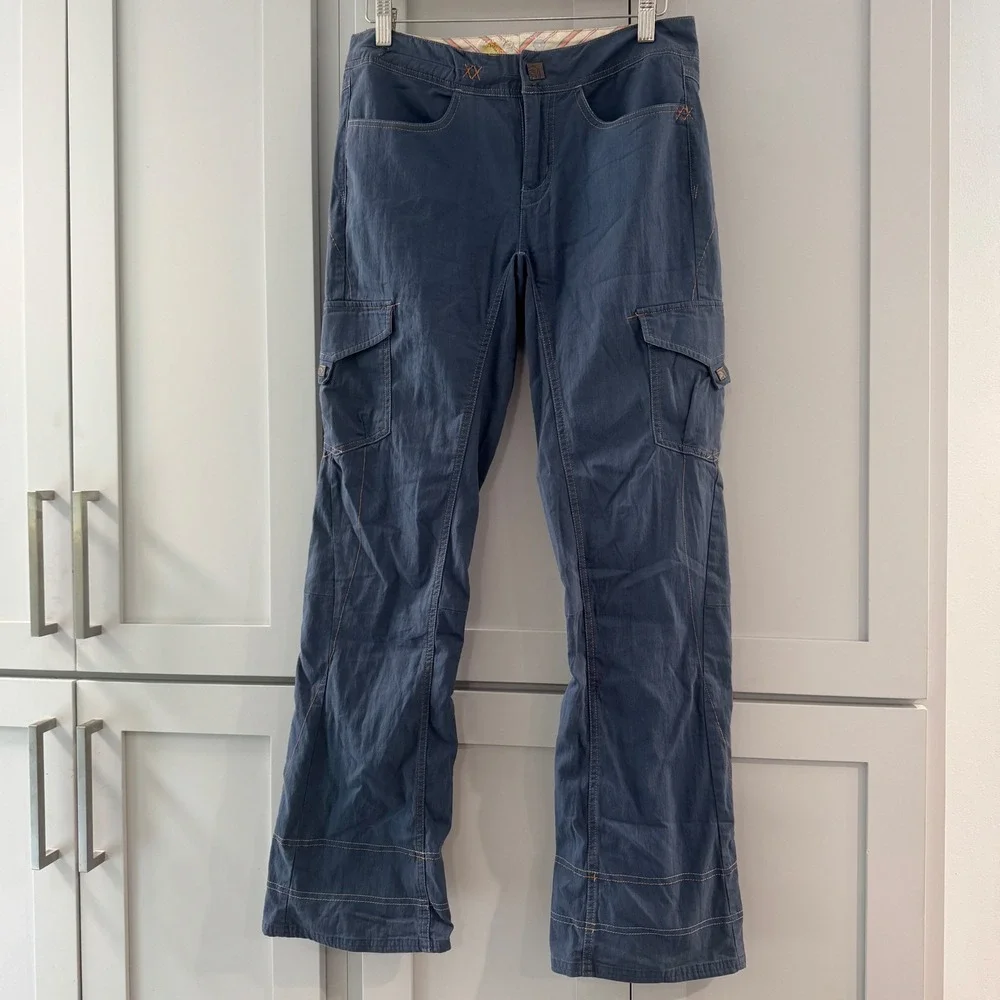 Mountain Hardwear Blue Cargo Pants - Picture 1 of 10